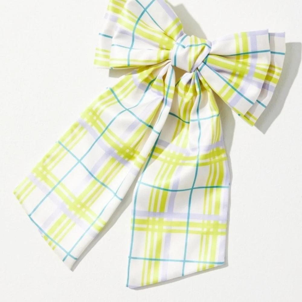 Anthropologie satin hair bow new with tags x 1 piece